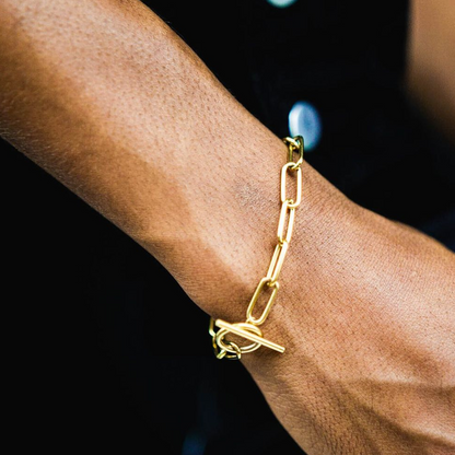 Golden Clip Wristchain